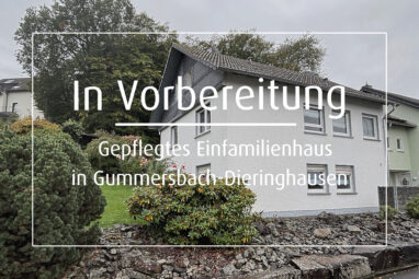 Gepflegtes Einfamilienhaus mit Einliegerwohnung in Gummersbach – Dieringhausen