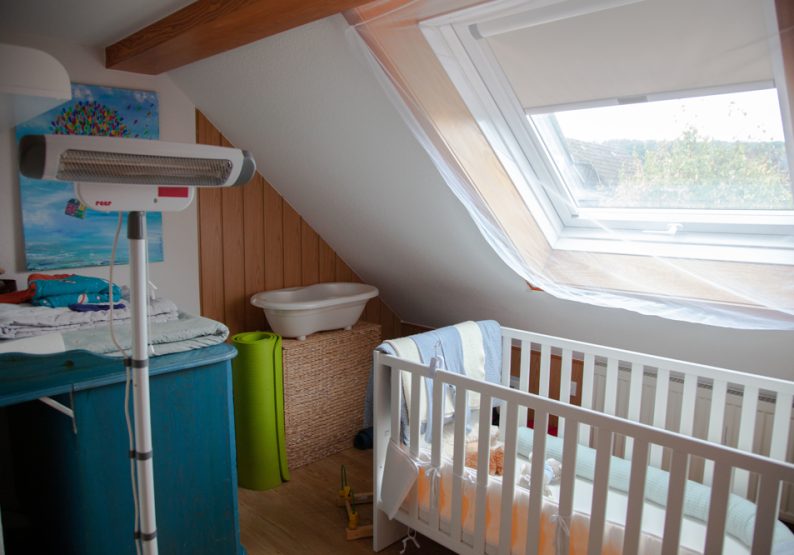 Zimmer im Dachgeschoss