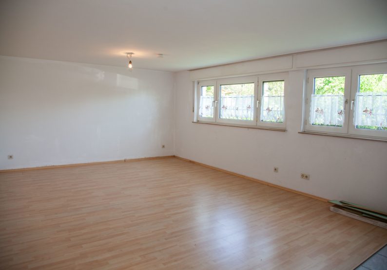 Wohnbereich im Untergeschoss