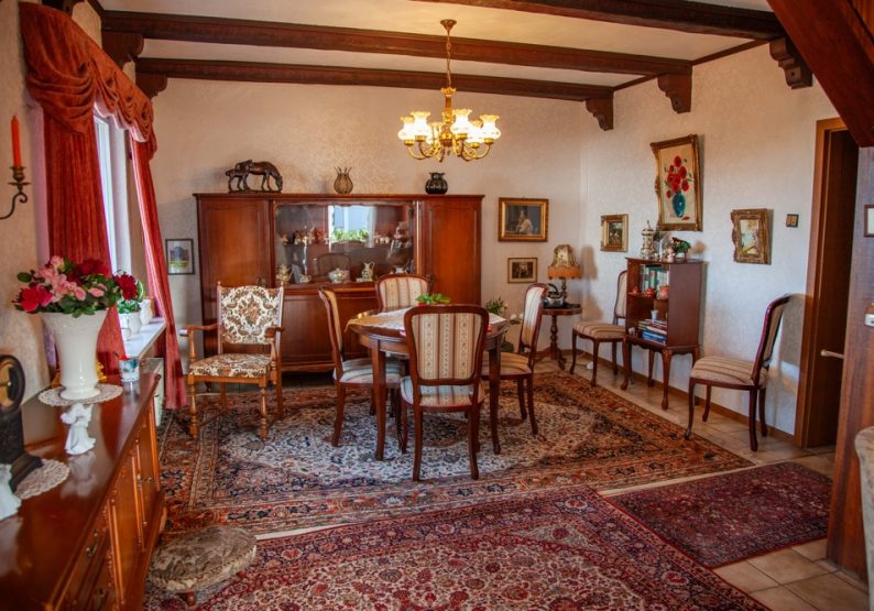 Essbereich im Erdgeschoss