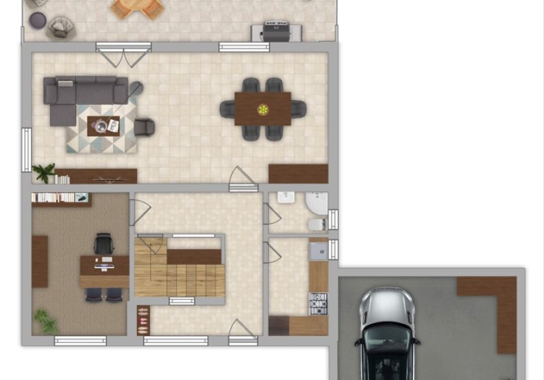 Grundriss Erdgeschoss