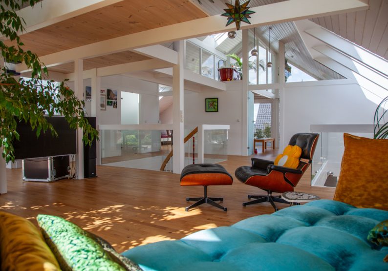 Wohnbereich im Obergeschoss...