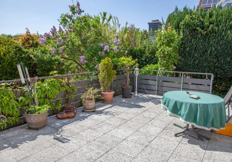 Dachterrasse...